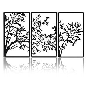 New 3PC Metal Wall Art Family Tree